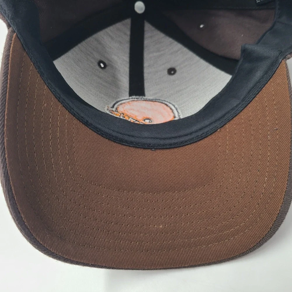 Vintage Cleveland Browns Hat Snapback Twins Enterprise Brown‎ NFL Wool Blend Men